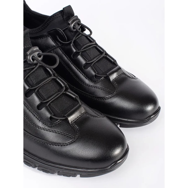 Crne sportske cipele niske tenisice crna 1