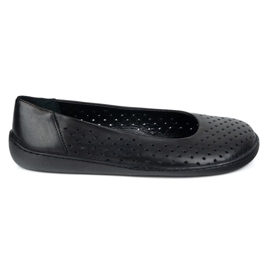 Olivier Bosonogi ženske pumpe ubijene 1771Pol crno perforirano 1