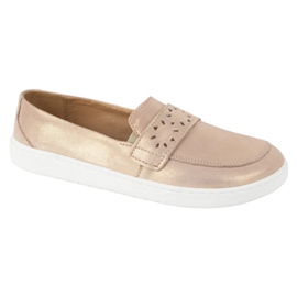 Olivier Ženske bosonoge Inga Loafers sa širokim prednjim poljskim ružičastim ružičasta 2