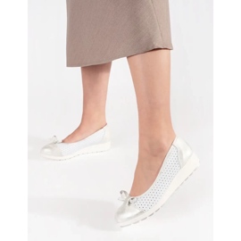 Goodin Bijeli i srebrni ženski klinovi bijela 2