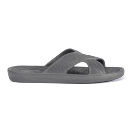 Sivi muški bazen flip flops siva 2