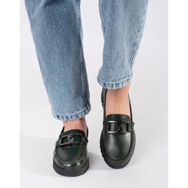 Sergio Leone Tamnozeleni natikači na platformi zelena 2