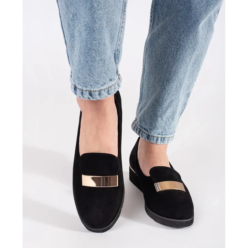 Goodin Crne štikle na klin crno 2