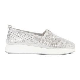 Goodin Srebrne cipele izrađene od prirodne kože srebro 1