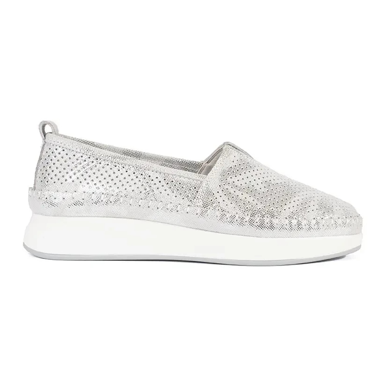 Goodin Srebrne cipele izrađene od prirodne kože srebro 1