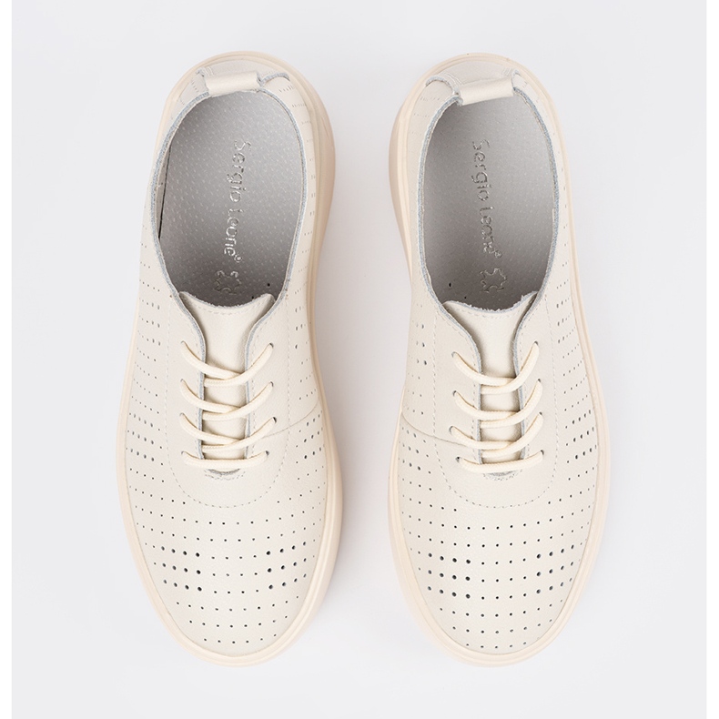 Sergio Leone Sergio Light Battle Leknea izgleda cipele bež 2