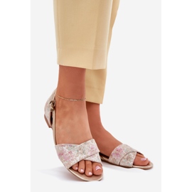 Maciejka ravne sandale 04614-22 bež 1