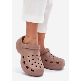 Big Star Ženske pjene lepršaju na masivnoj jedinoj velikoj zvijezdi RR274A121 Dark Beige bež 1