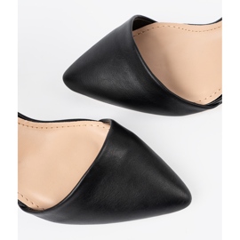 Crne pumpe na visokoj peti crno 1