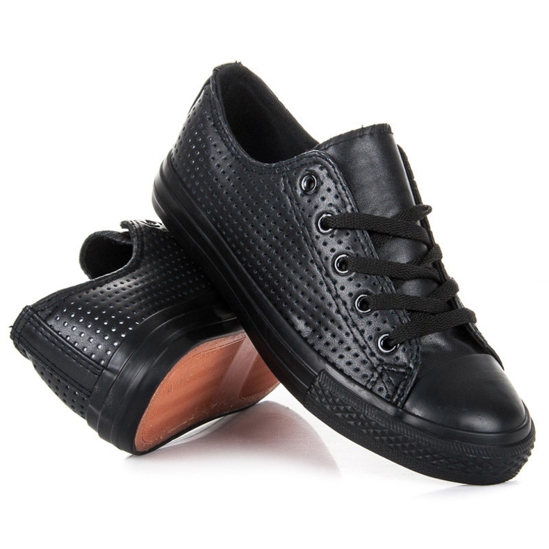 Kylie Ažur tenisice na uvezu crna 2