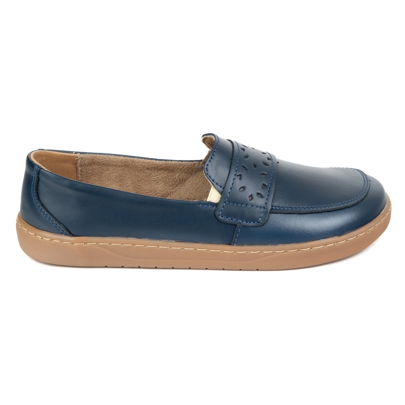 Olivier Bosonogi Inga ženske natikače sa širokim prednjim poljskim mornarsko plavim plava 1