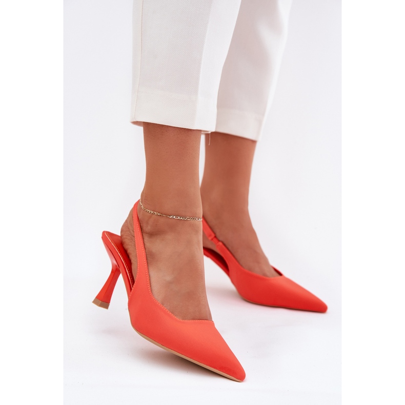 Ženske sandale na narančastoj pin 2