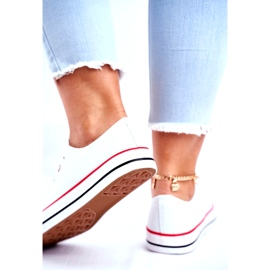 News Ženske platnene tenisice, bijele bijela 4