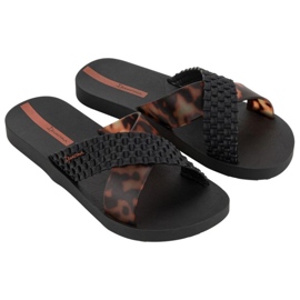 Ipanema Slide Slide 27214 BC402 Crni leopard -flip -flops crno 1