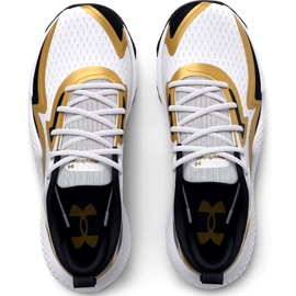 Under Armour Košarkaške cipele ispod oklopa mrijesti 5 3026285 101 bijela 3