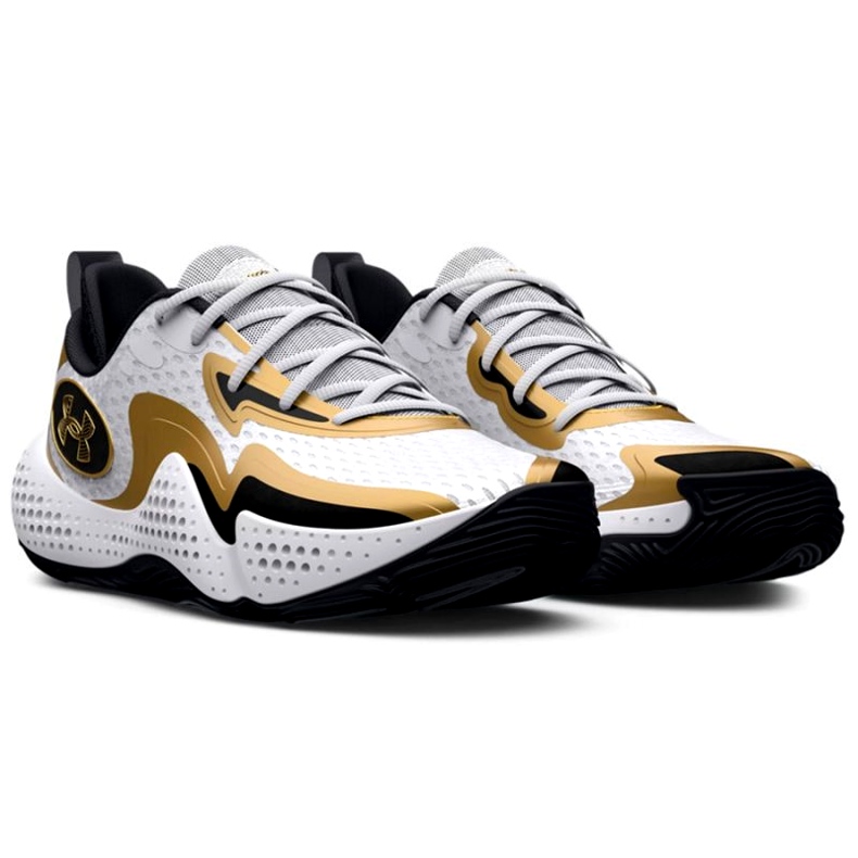 Under Armour Košarkaške cipele ispod oklopa mrijesti 5 3026285 101 bijela 4