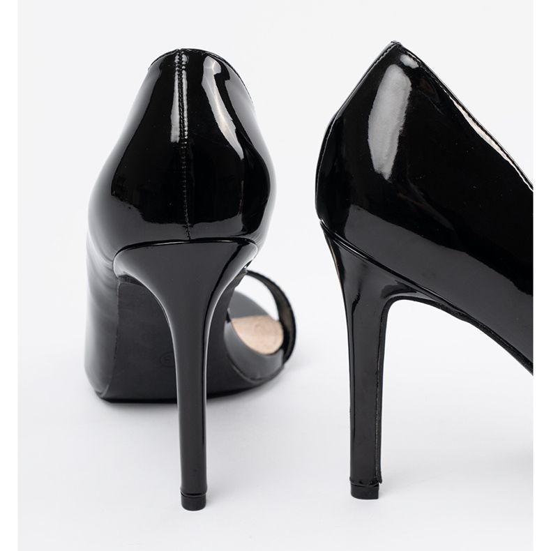 Goodin Oslikane crpke s golim prstima Crni prsti crna 1