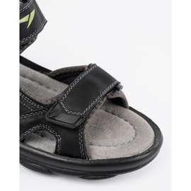 Shelvt Crne sportske sandale crna 2