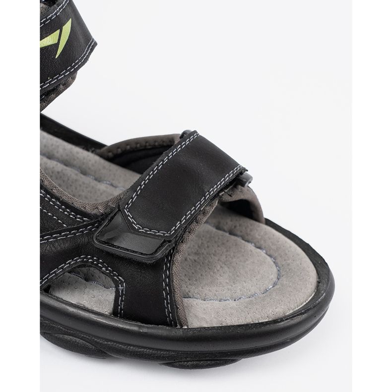 Shelvt Crne sportske sandale crna 2