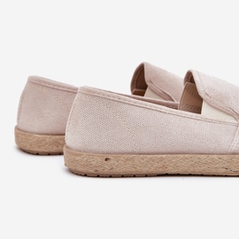 Espadrilles muške tenisice s eko suede bež 2