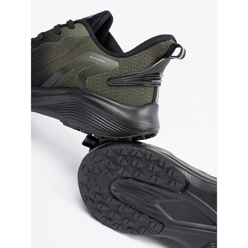 DK Crne i zelene muške sportske cipele crna 1