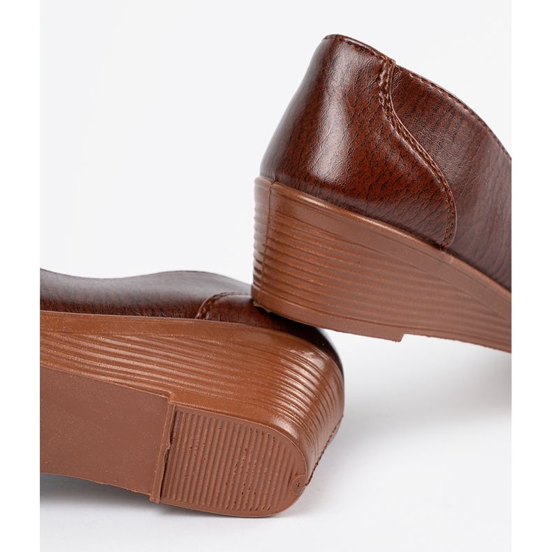 Klasične smeđe niske cipele smeđa 1