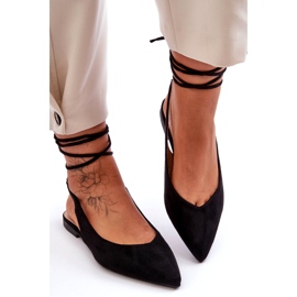 Ženske eko-rano crne balerine crno 2