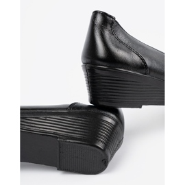 Ženske cipele s ukrasnim vezom crno 2