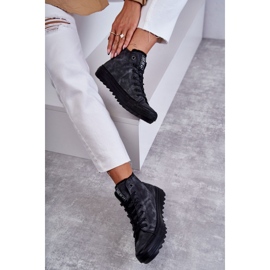 Big Star Ženske velike zvijezde izolirane crne GG274069 tenisice siva 5