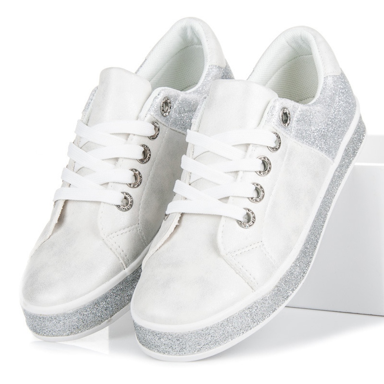 Seastar Bijele tenisice na uvezu bijela 1