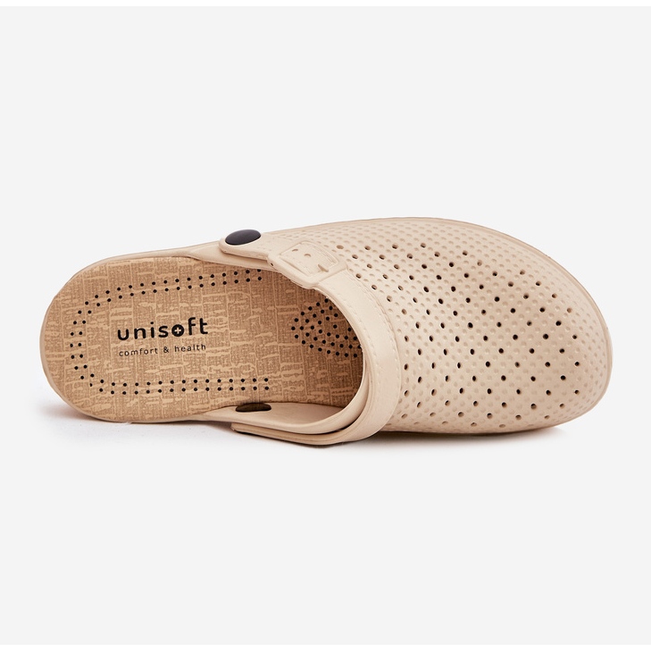 EVento Faylina fayline foan papuče ženske klompe bež 2