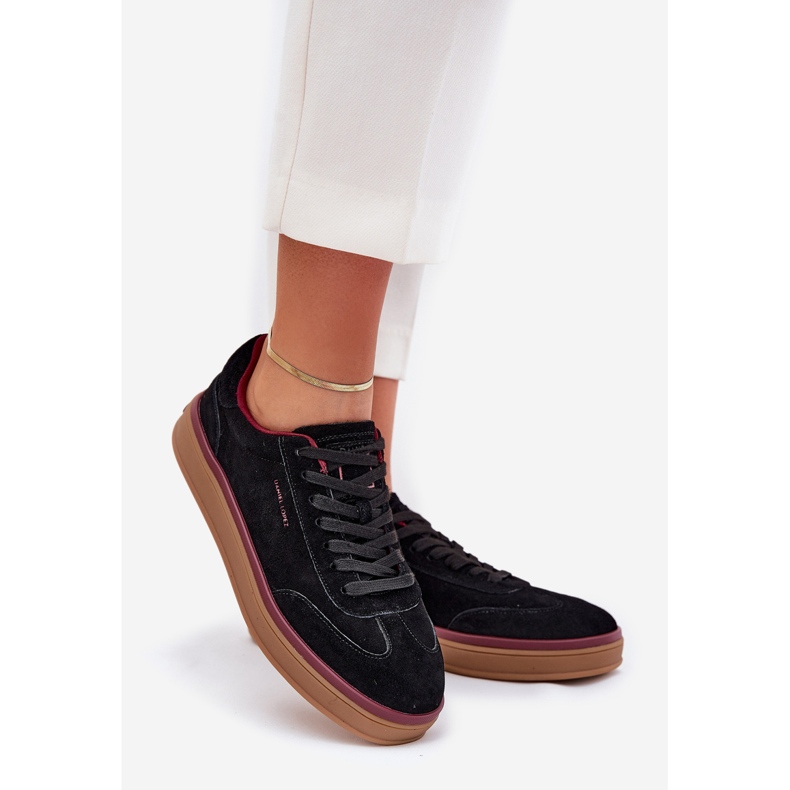 Big Star Ženske tenisice za antilop Velika zvijezda Daniel Lopez SS2D4006 Black crna 1