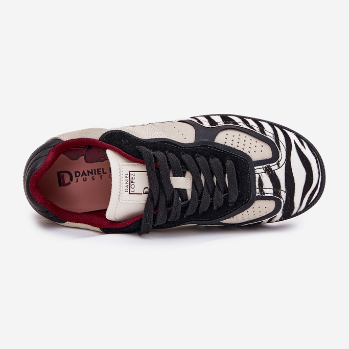 Big Star Ženske tenisice Velika zvijezda Daniel Lopez SS2D4015 ZEBRA BEIGE bež 2