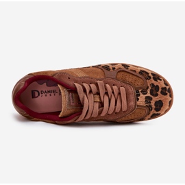 Big Star Ženske tenisice Velika zvijezda Daniel Lopez SS2D4017 Leopard Print smeđa 2