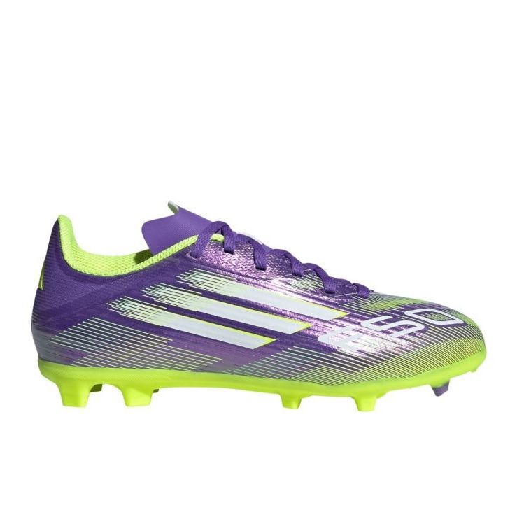 Adidas F50 League FG/MG JR JH7747 Football Shoes ljubičasta 1