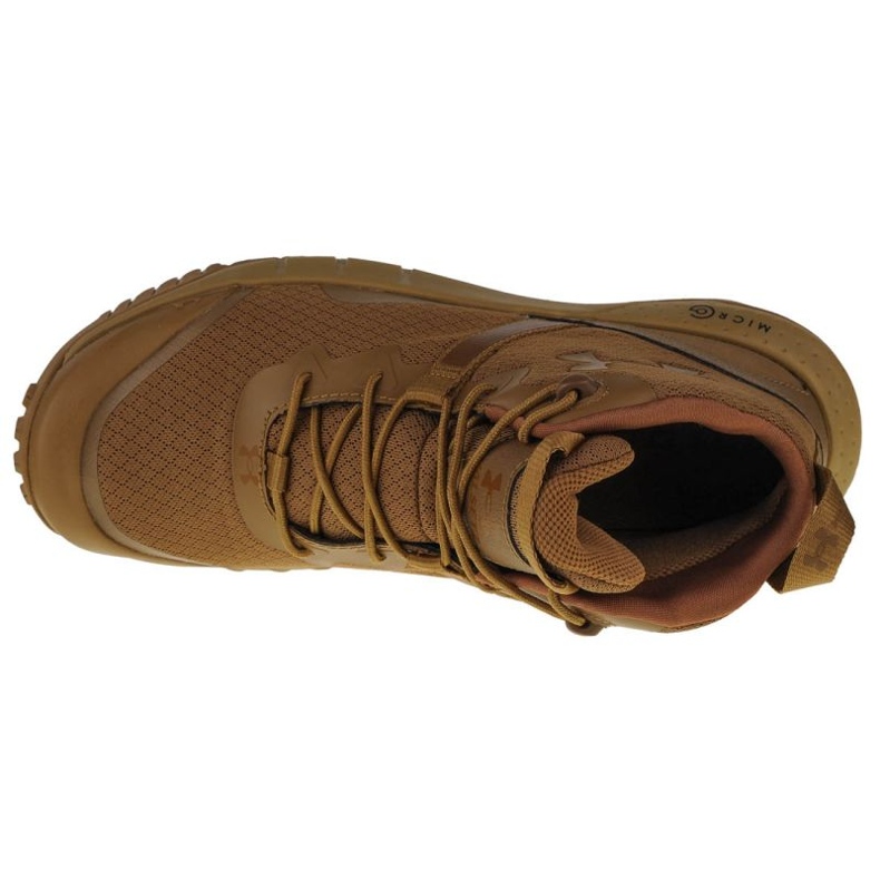 Under Armour Muške sportske cipele ispod oklopa Micro G Valsetz Mid 3023741-200 bež 3