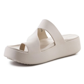 Flip-flops crocs crocs bijeg platform petlja petlja 210834-0LH bež 3