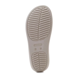 Flip-flops crocs crocs bijeg platform petlja petlja 210834-0LH bež 7