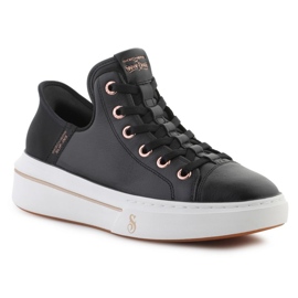 Skechers Slip-Inss: Snoop One-Og kože 186001-blk crno 1