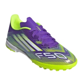 Adidas F50 League TF JR JI0000 nogometne cipele ljubičasta 1