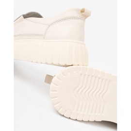 Sergio Leone Kožne cipele na bež platformi 1