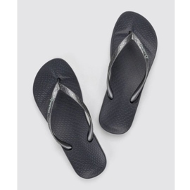 Ženski iPanema flip -flops Anatomica 81030 BB624 Black siva 3