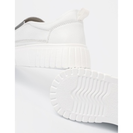 Sergio Leone Bijele otvorene ženske cipele na platformi bijela 1