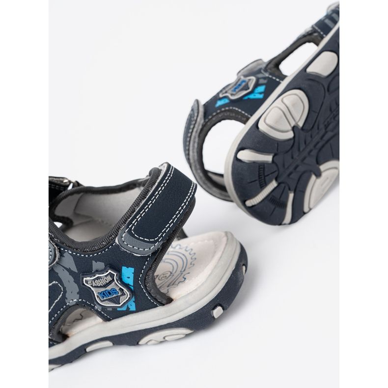 Shelvt Mornarsko plave dječje sandale 1