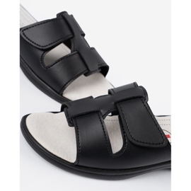 Shelvt Ženski crni klinovi crna 1