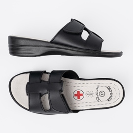 Shelvt Ženski crni klinovi bež 2