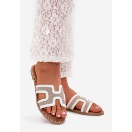 Boto Ravna -nalena ženska vereya flip -flops bijela 1