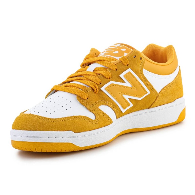Muške sportske cipele New Balance BB480LWA žuta boja 3