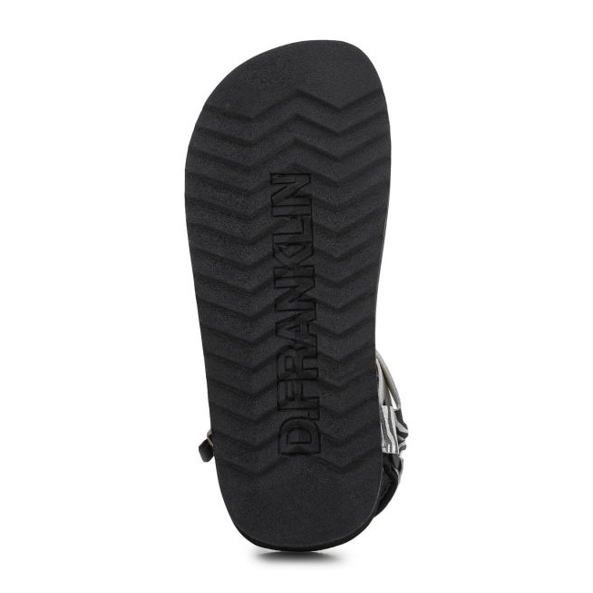 Sandale D.Franklin Forest High Strips Animal Print DFSH404002-Abla crno 4