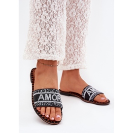 Boto Ravni -čelni ženski proleti s dekoracijama Aveline Avelina crna 2